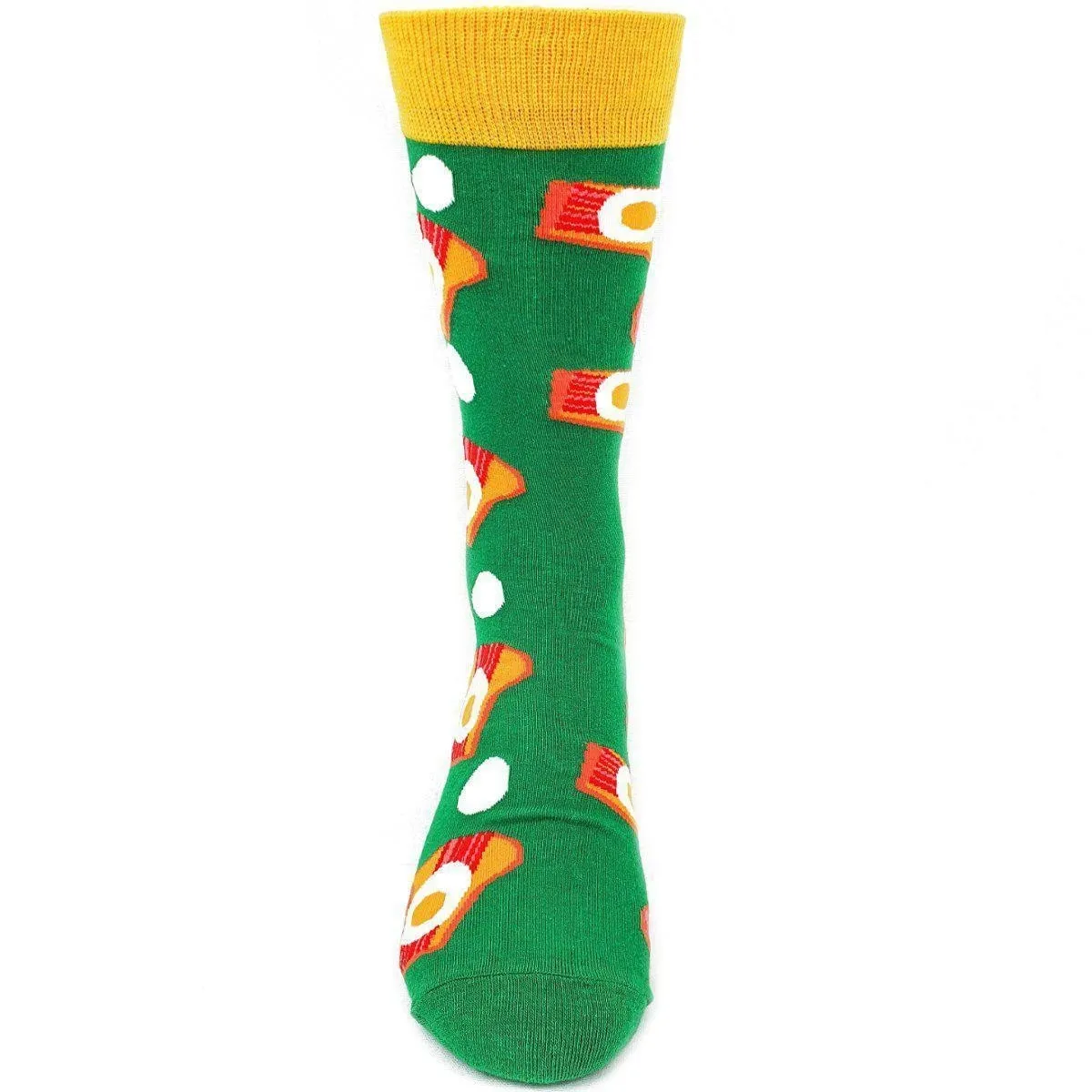 Food Socks Toast & Egg | Green