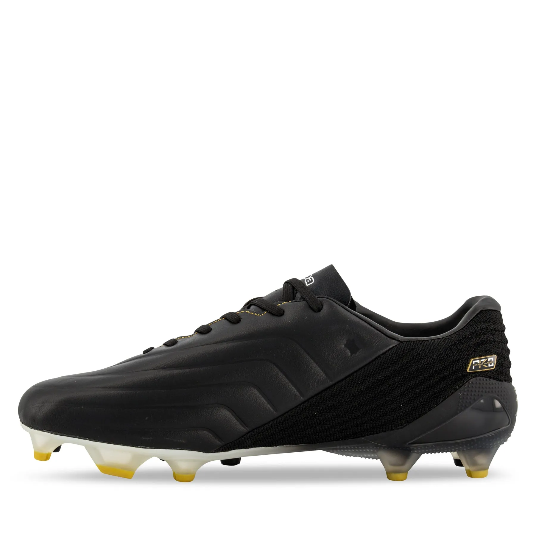 Kappa Player Pro FG Boots- Black/White/Gold