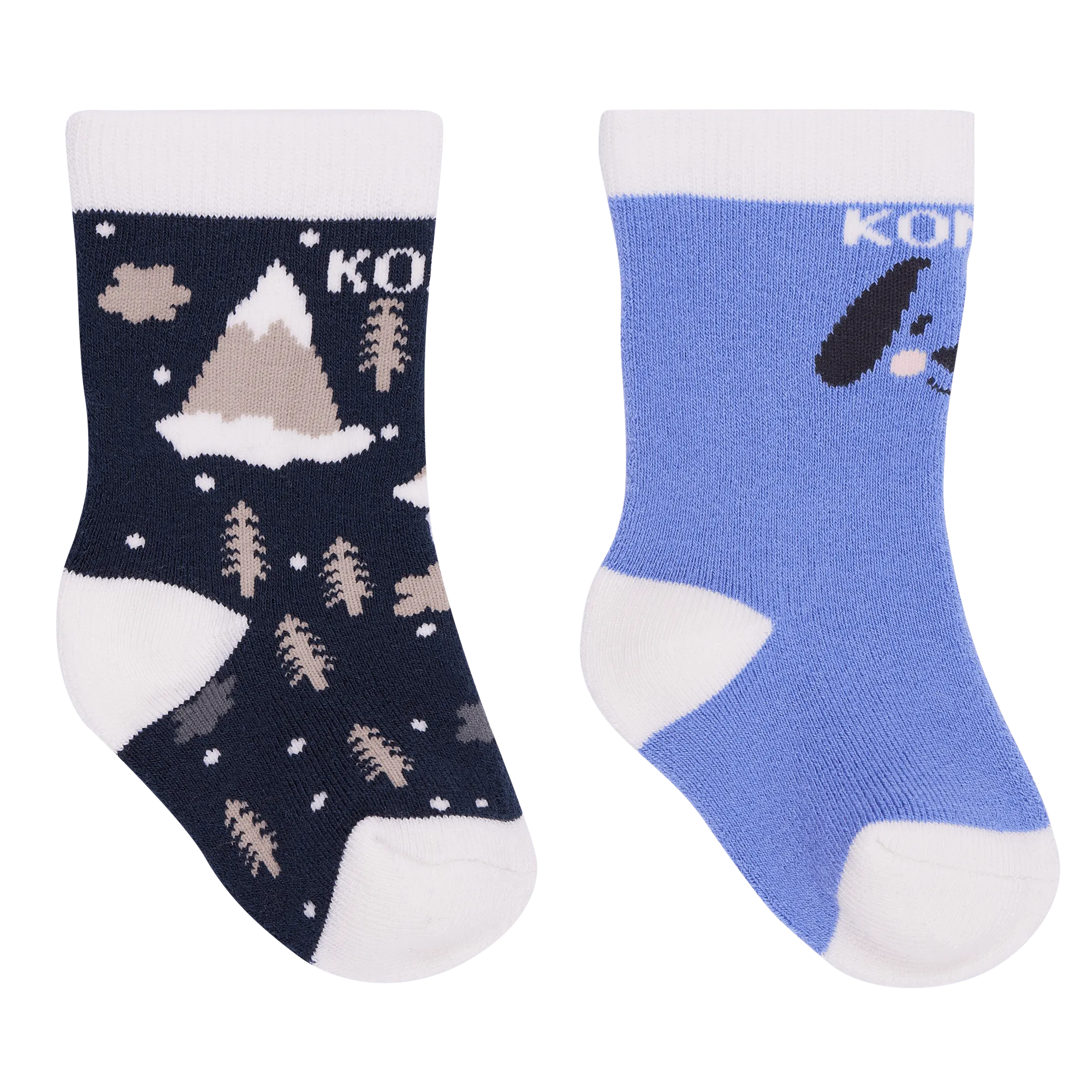 Kombi Adorable Twin Pack Infant Sock