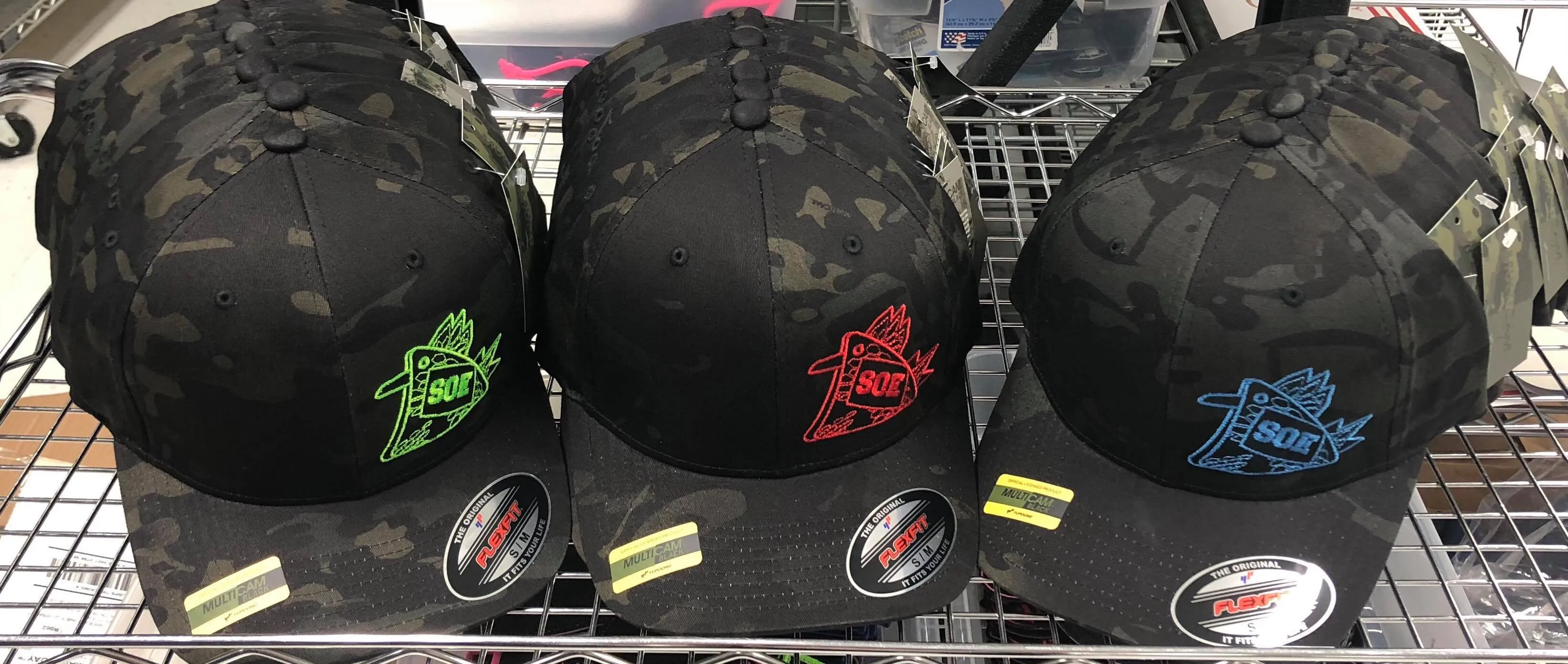 Multicam Black Flexfit Cock Hats