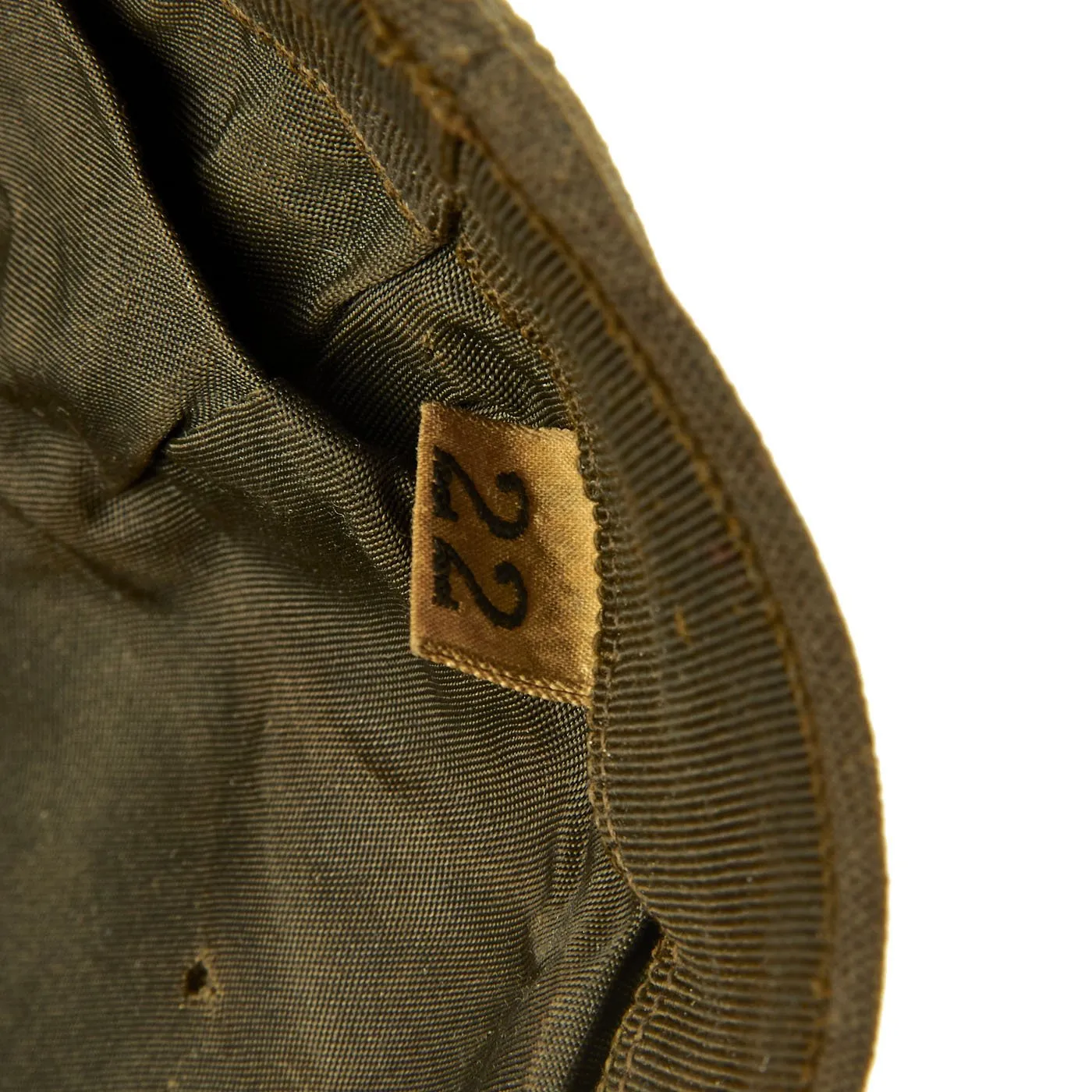 Original U.S. WWII Women's Army Corps WAC Hobby Hat