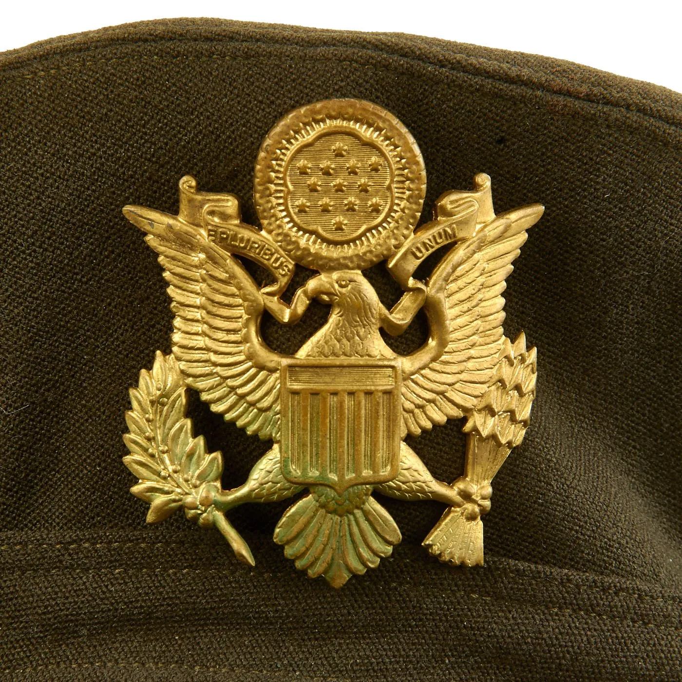 Original U.S. WWII Women's Army Corps WAC Hobby Hat