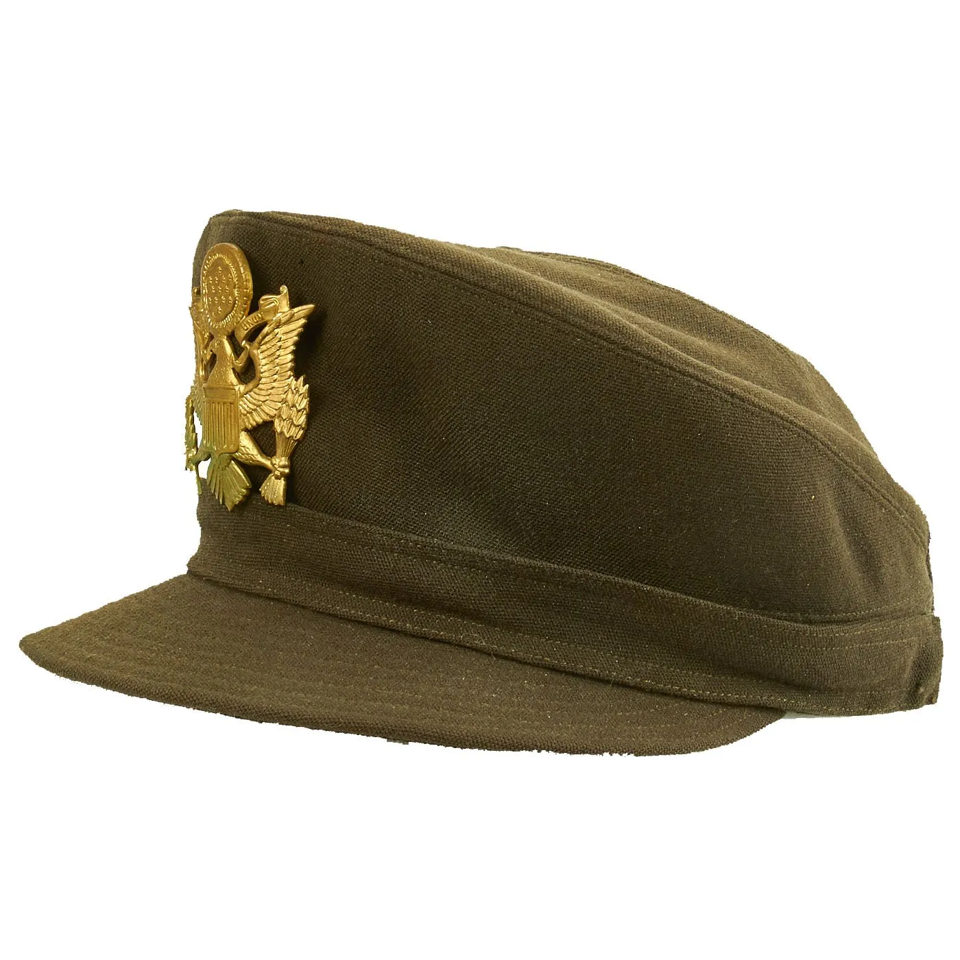 Original U.S. WWII Women's Army Corps WAC Hobby Hat