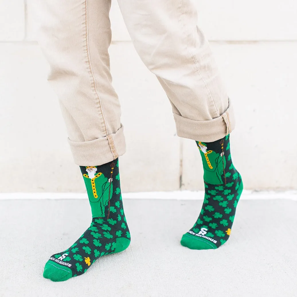St. Patrick Adult XL Socks