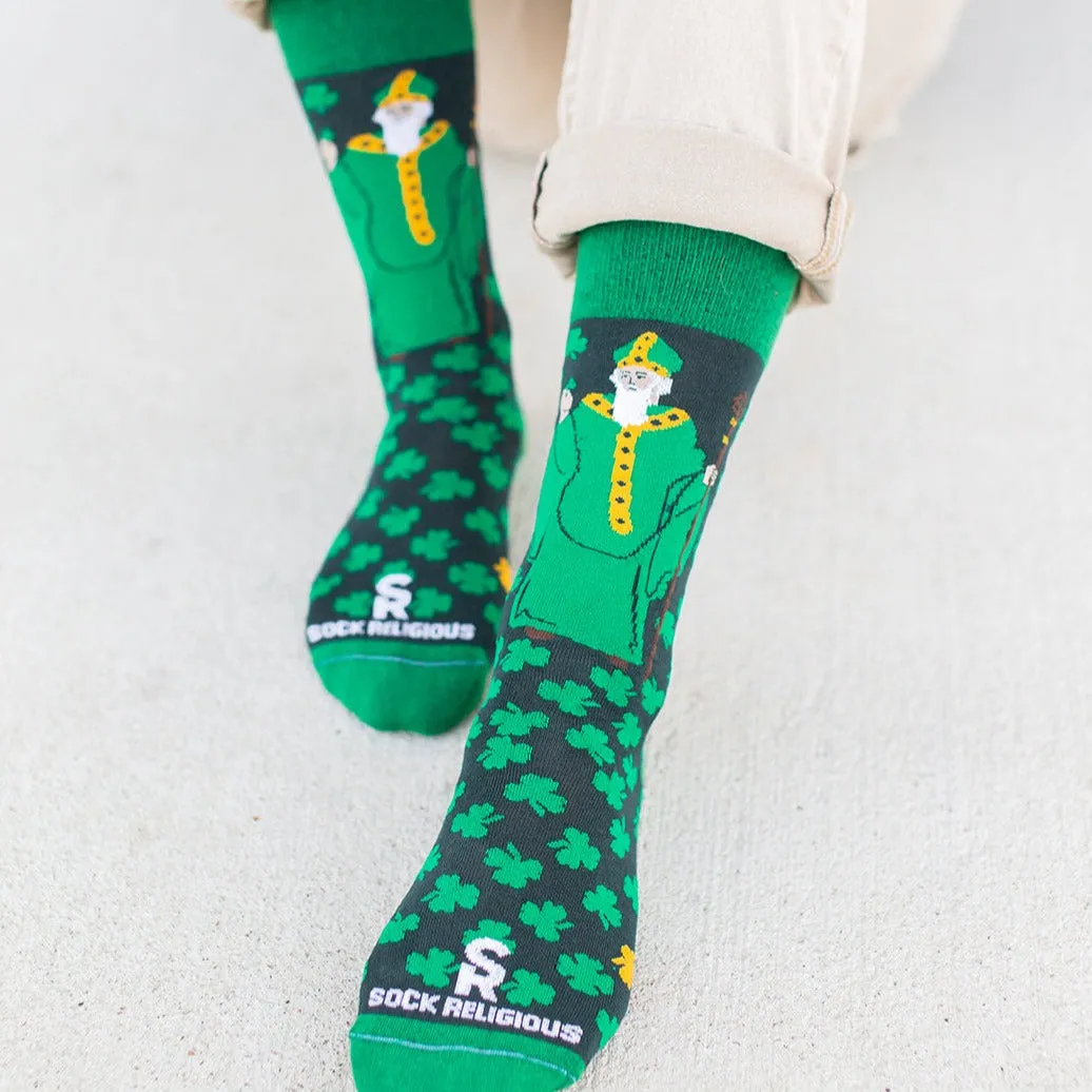 St. Patrick Adult XL Socks