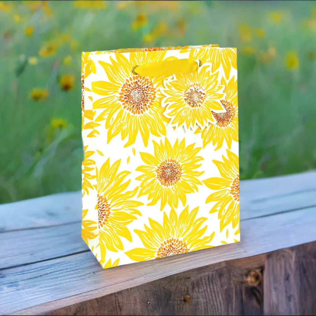 Sunflowers Medium Gift Bag