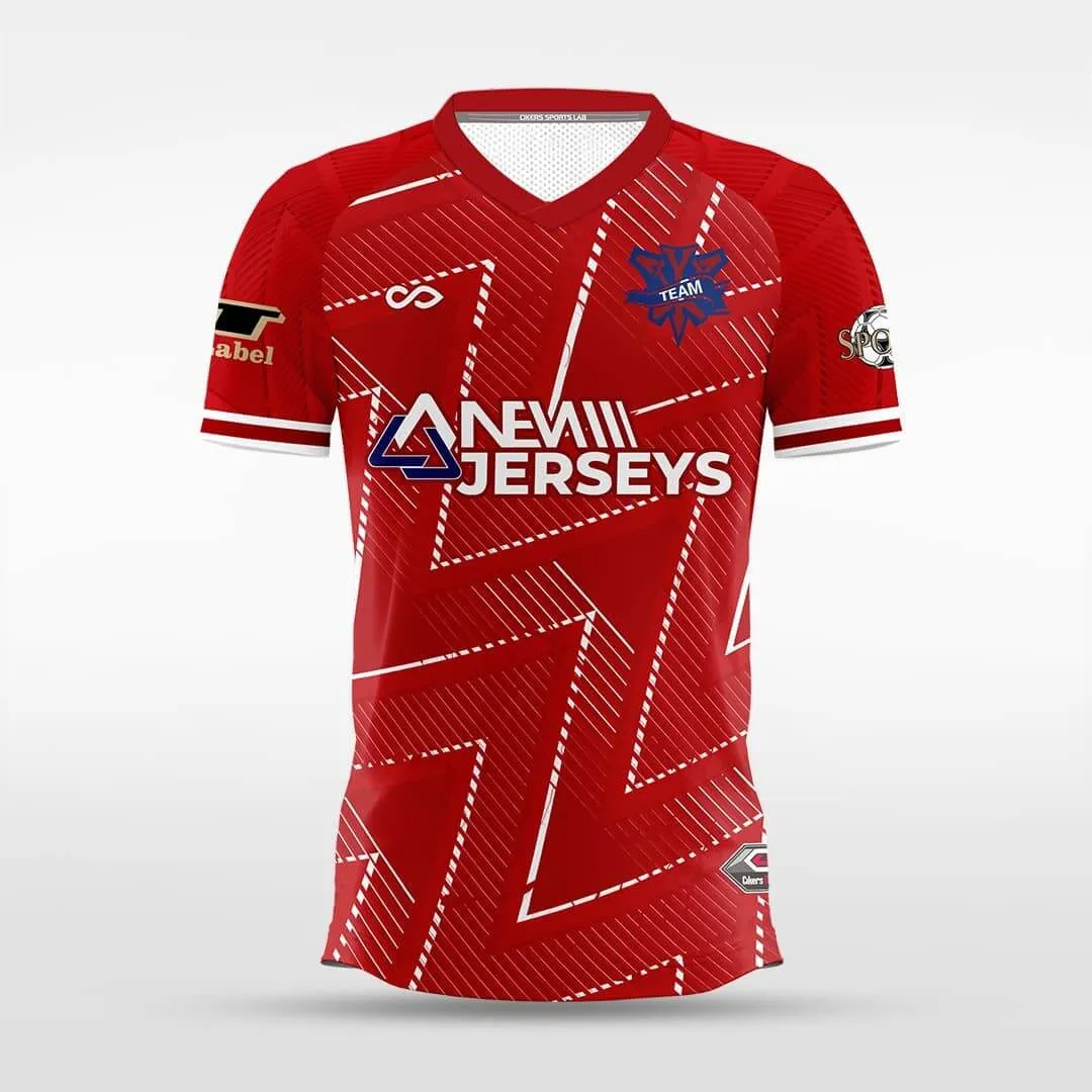Wild Storm - Custom Soccer Jersey for Men Sublimation