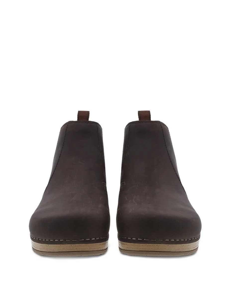 Women's Dansko Becka Color: Brown Oiled Pull Up