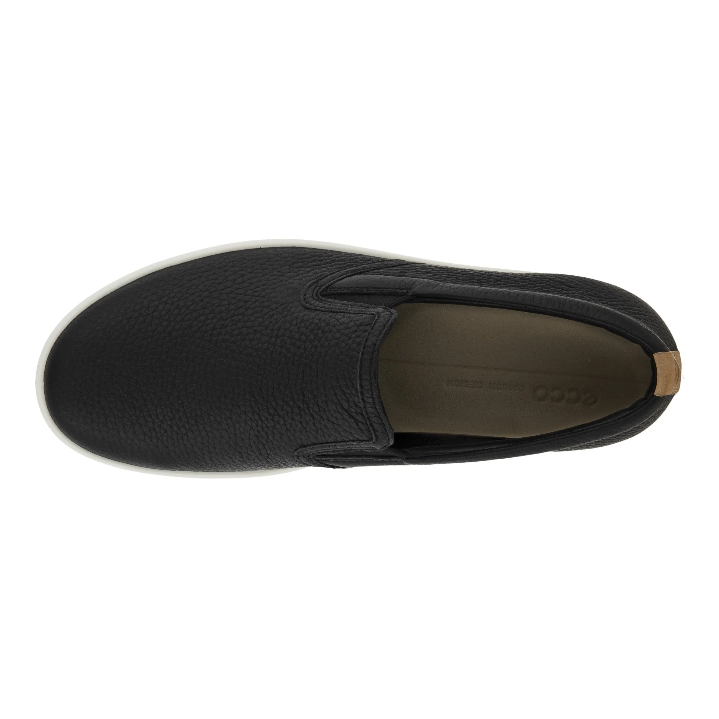 Women's Ecco Soft 7 Slip-On Color: Black Powder