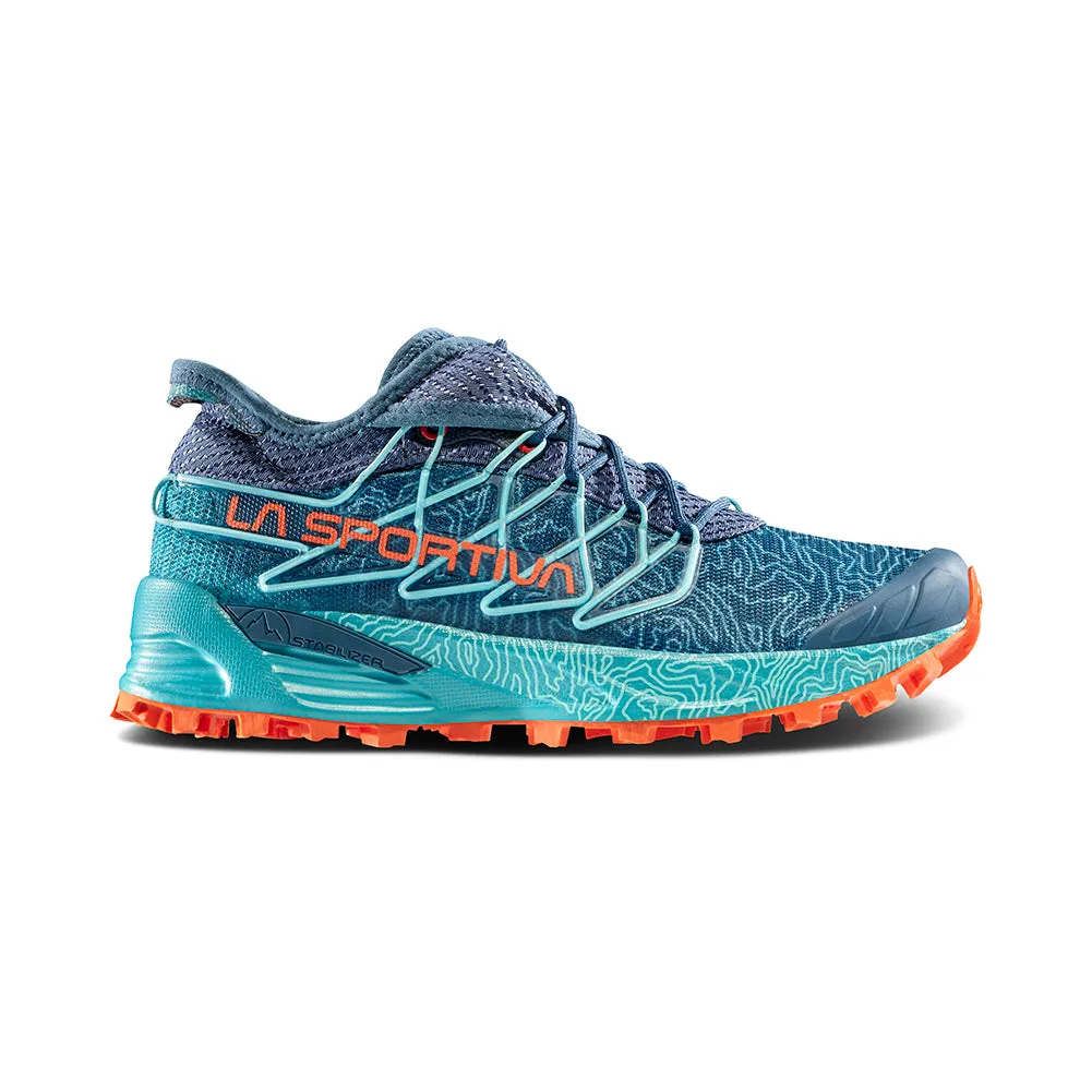 Women's La Sportiva Mutant Color: Storm Blue / Cherry Tomato