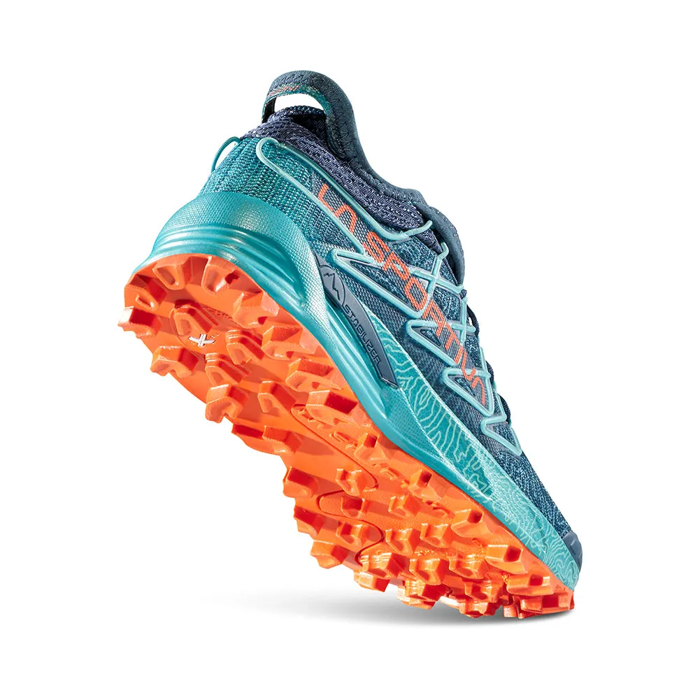 Women's La Sportiva Mutant Color: Storm Blue / Cherry Tomato