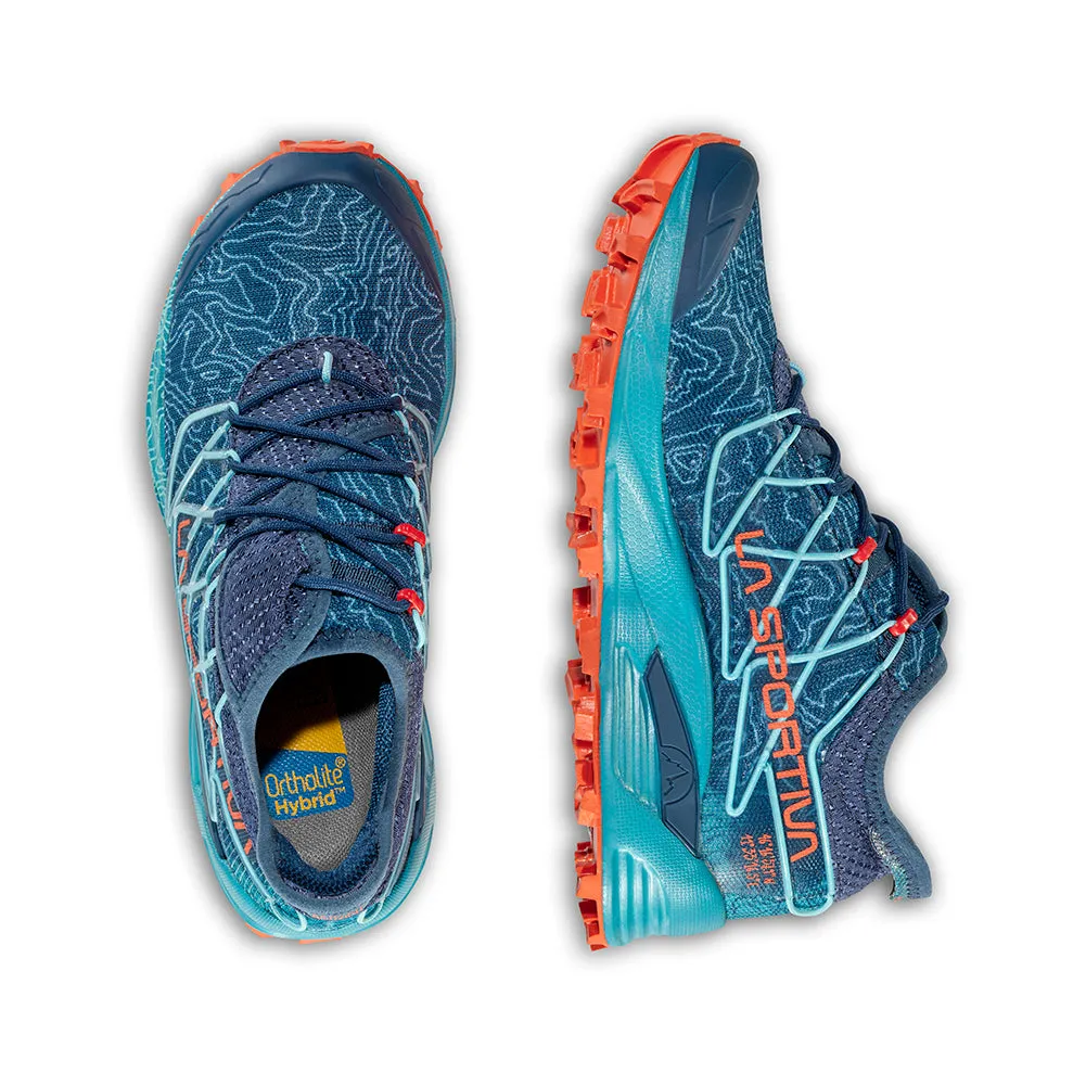 Women's La Sportiva Mutant Color: Storm Blue / Cherry Tomato